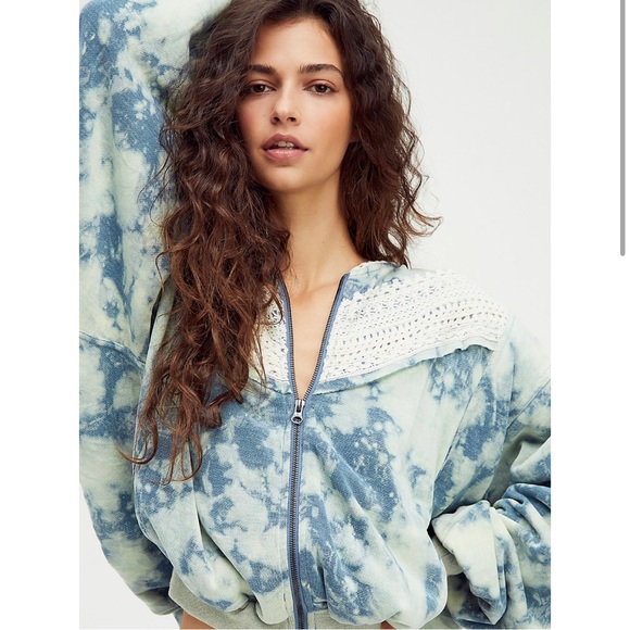 Free People True Blue Jacket size S - Picture 3 of 3